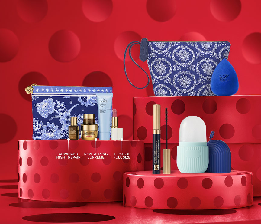 Recibe Mini Kit de Skincare y Makeup en compras de $2,800.* + Neceser, Mascara Full Size, Beauty Blender y Ice Face Roller en compras de $4,000.*