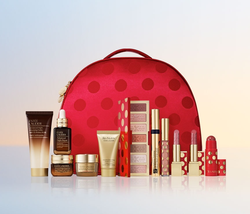 Compra $1,800 de tus #EsteeEssentials y por $2,950 más podrás adquirir este increíble set de 11 productos.
