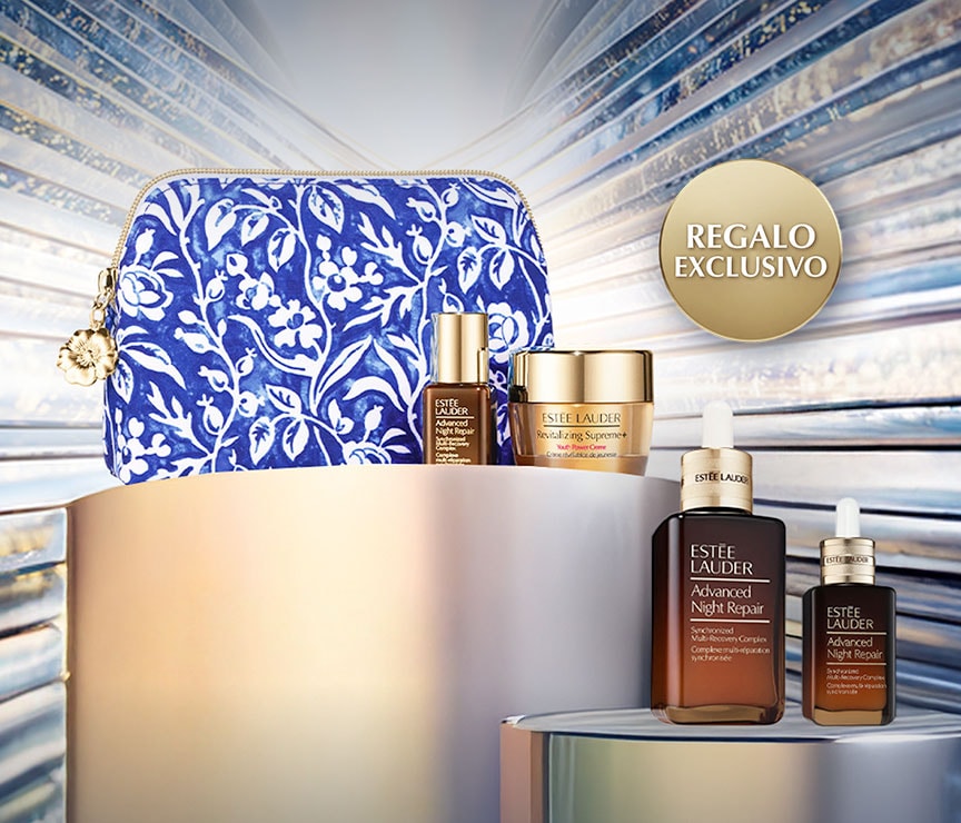 En la compra de cualquier producto Advanced Night Repair llévate de regalo Set con Mini Revitalizing Supreme+ y Advanced Night Repair.